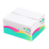 Faltkarton mit Digitaldruck 150x150x80 mm - 1-wellig