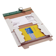 DVD-Mailer Vollpappe 239x146x24 mm Weiß