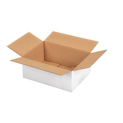 Faltkarton 195x145x90 mm - 1-wellig - Weiß