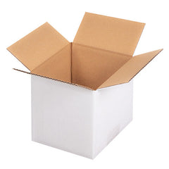 Faltkarton 250x250x250 mm - 1-wellig - Weiß