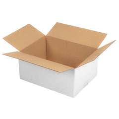 Faltkarton 395x295x140 mm - 1-wellig - Weiß