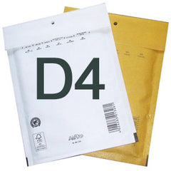 Luftpolstertaschen D4 200x275 mm Braun