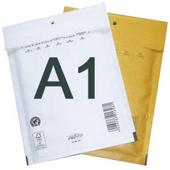 Luftpolstertaschen A/1 120x175 mm Weiss