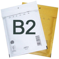 Luftpolstertaschen B2 140x225 mm Braun