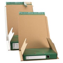 Ordner-Versandverpackung 370x297x-90 mm A4 Braun
