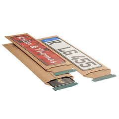 Versandtasche für KFZ-Kennzeichen 145x600x-55 mm