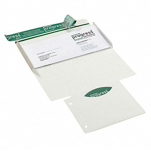CD-Mailer mit Archivtasche 223x125x3 mm Fenster Links Weiß