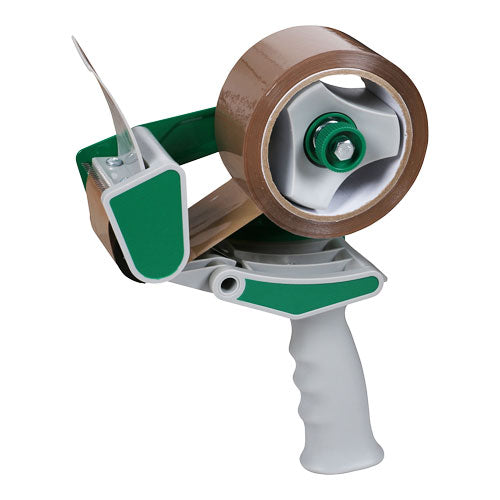Klebebandabroller Packbandabroller mit Bremse - Grün