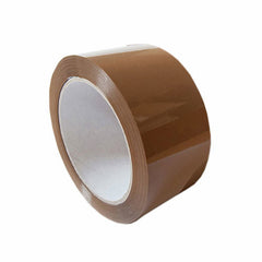 Klebeband 66 m x 50 mm leise abrollend - Braun
