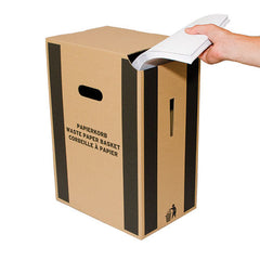 Papierkorb aus Karton 340x235x480 mm