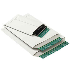 Versandtasche aus Vollpappe 455x321x-32 mm Weiß